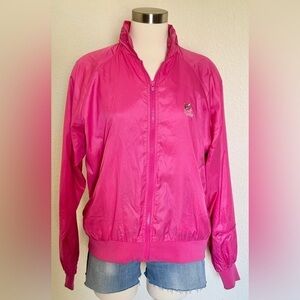 Vintage Windbreaker Jacket XL Doe Valley golf‎ course Kentucky zipped away hood
